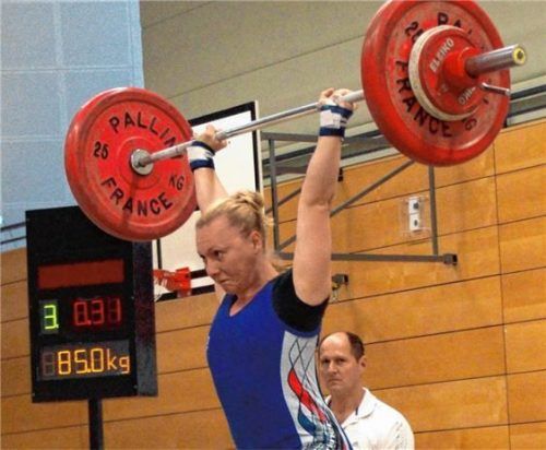 Tamara Voit vom TuS Raubling wurde bayerische Meisterin.