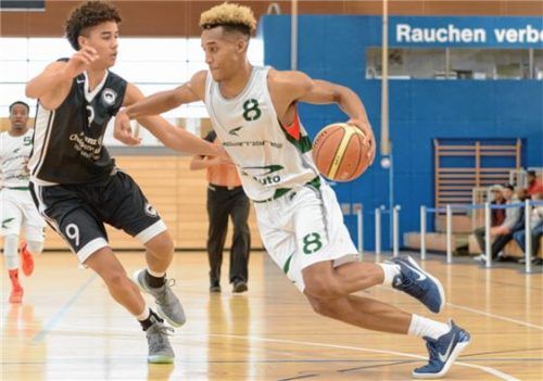 Überragender SBR-Akteur beim Gastspiel in Jena: Evans Ganapamo.Foto Burger