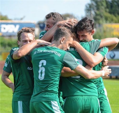 Viel Grund zum Jubeln haben momentan die SBR-Fußballer. Foto  Ruprecht