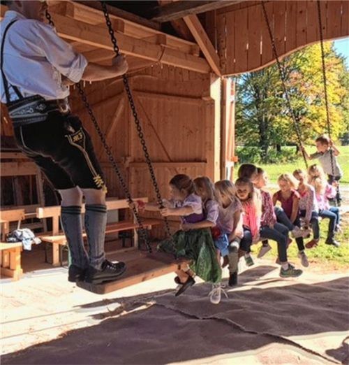Viel Spaß beim Kirtahutschn