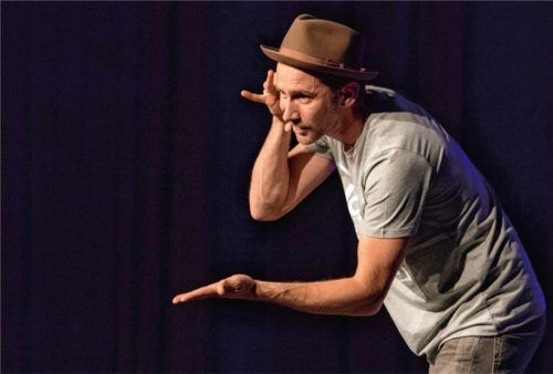 Markus Stoll alias Harry G bei seinem letzten Auftritt im Mühldorfer Stadtsaal vor einem Jahr.Foto alx
