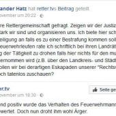 Wasser gegen Gaffer: Retter solidarisieren sich