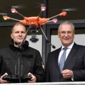 Der fliegende Polizeihelfer