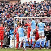 1:1 bei 1860 gegen 1860 – Beste Sicht von der OVB-Fan-Tribüne