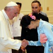 Papst mahnt Menschenrecht in Myanmar an