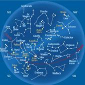 Sonne, Mond und Sterne im Dezember – Strom der Geminiden