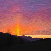 Intensive Abendstimmung