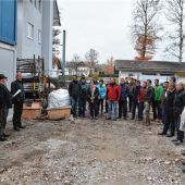 Richtfest für bezahlbare Wohnungen an der Ollinger Straße