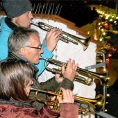 Alle Jahre wieder: Turmblasen auf dem Nagelschmiedturm