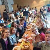 Frühstück und Kino mit den Ministranten der Stadtkirche