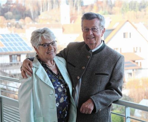 Annemarie und Georg Otter sind seit 50 Jahren verheiratet. Foto  Münch