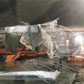 BRK: Ersatz für zerstörte Sanitätszelte und Beleuchtung