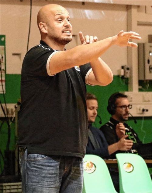 Bad Aiblings Trainer Milos Kandic setzt auch wieder auf die Unterstützung des eigenen Publikums. Foto  Fehrmann