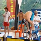 Erste Erfahrung in großem Wettkampf