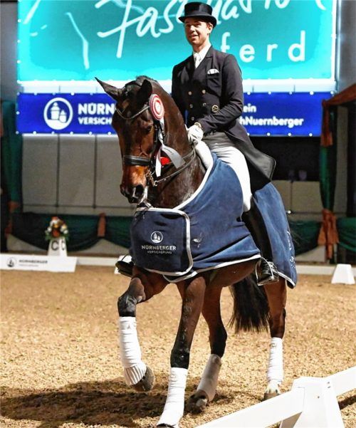 Benjamin Werndl wurde in Nürnberg zweimal Zweiter.