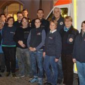 BRK-Bereitschaft Rosenheim auf Besuch im OVB-Medienhaus