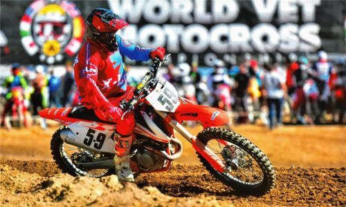 Christian Kerstens, 1. Vorsitzender der Motocross- und Endurofreunde St. Leonhard, kam mit der Strecke gut zurecht.