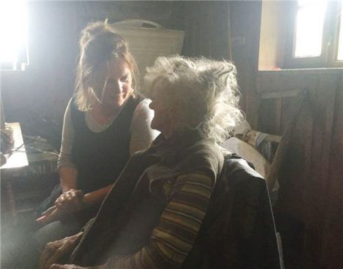 Christiane Tramitz mit der Oberkaser Mare. Foto fkn