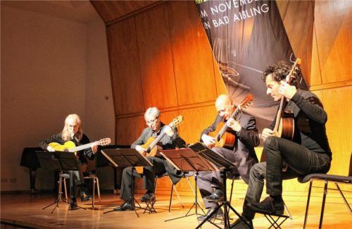 Das Aighetta-Quartett aus Frankreich. Foto  Friedrich