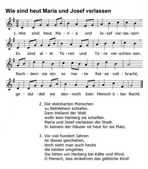 Das Lied stammt aus der Sammlung Pailler (1881). Der Text wurde 1990 von Ebes/Vma überarbeitet.