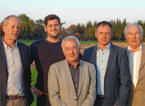 Der neue Vorstand der IG Nord: (von links) Peter Weigel, Titus Mennicken, Albin Stieber, Richard Ziemba, Rudolf Schneidhofer, es fehlt Dr. Markus Frank.Foto re