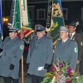 Der Opfer von Kriegen und Verbrechen gedacht