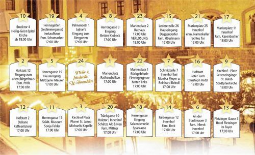 Die Altstadt wird zum großen Adventskalender, das Weihnachtsengerl heißt Marlene