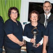 Gaby Krug als treffsichere Königin