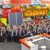 Anhänger für die Landwirtschaft auf Weltmesse