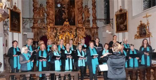 Die Sonetten vom Schloßberg sind die neuesten Mitglieder im Sängerkreis Wendelstein.