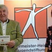 Üppige Spende zum Geburtstag