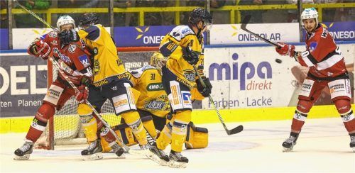 Die Waldkraiburger Löwen stehen vor zwei schweren Partien. Foto  del Grosso