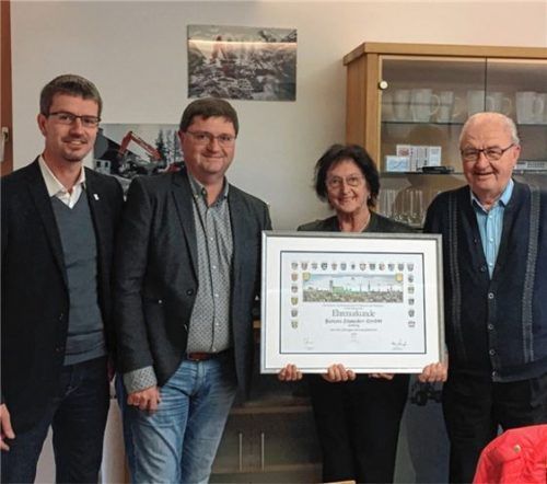 Ehrung für 50 Jahre Zosseder GmbH