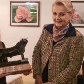 Eine strahlende Siegerin