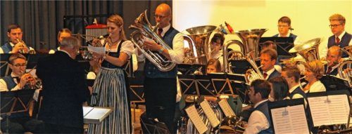 Ein Herbstkonzert ganz nach dem Geschmack des Publikums bot die St. Wolfganger Blechblaskapelle.