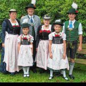 Bei der Tracht sind sie sich einig