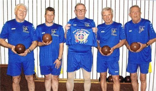 Eine gute Saison 2017: Franz Hager, Christian Hager, Alois Vilsmaier, Johann Ketterl und Hermann Steinauer (von links nach rechts).Foto re