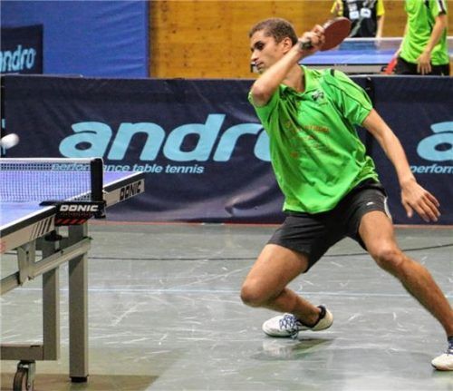 Florian Ludwig verkürzte zwischenzeitlich auf 6:7, konnte die Niederlage aber auch nicht verhindern.Foto Erlich