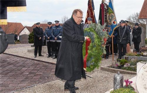 Gedenkfeier zum Volkstrauertag in Gumattenkirchen