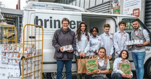 Großer Erfolg: Tütenaktion für „Kolbermoorer Tafel“