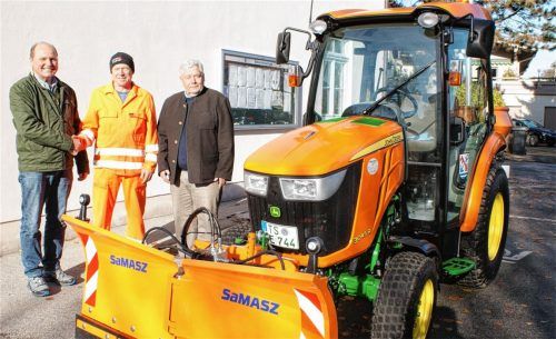 Gut gerüstet für den Winterdienst