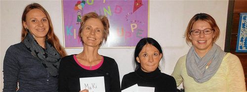 Herbstmarkterlös für Kindergruppen