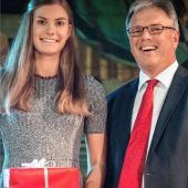 Ehrenpreis für Leichtathletin