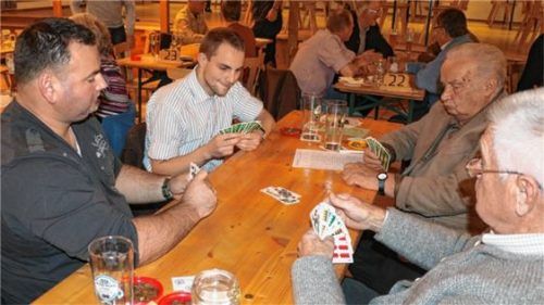 Karteln für den Trachtler-Nachwuchs