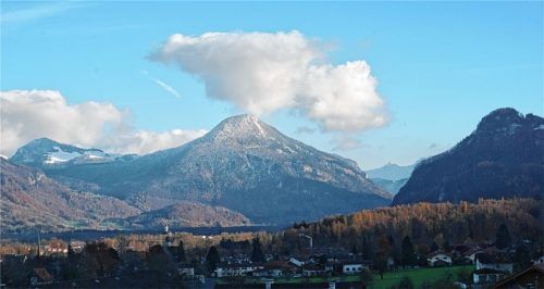 Kranzhorn – eine „Konkurrenz“ zu Vulkan Agung?