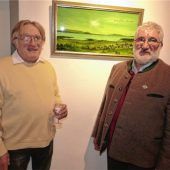 Landschaften und Blumen als Motive