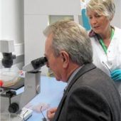 Besuch beim Dienstleister für Labore