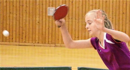 Lena Fischer punktete in Baisweil-Lauchdorf im Einzel, konnte aber die Niederlage auch nicht verhindern.Foto  Erlich