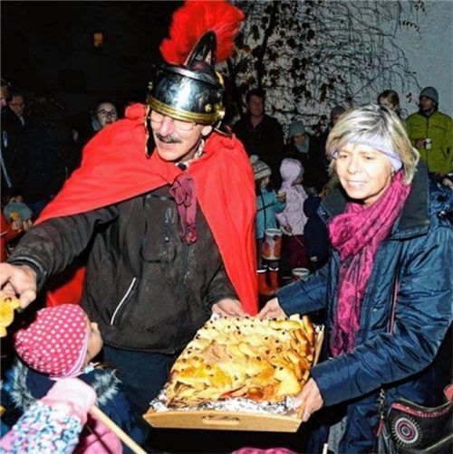 Martinsgänse in der Kastenau