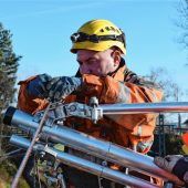 Neue Oberleitung für die Eisenbahn